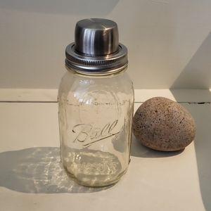Mason Ball cocktail shaker with lid set